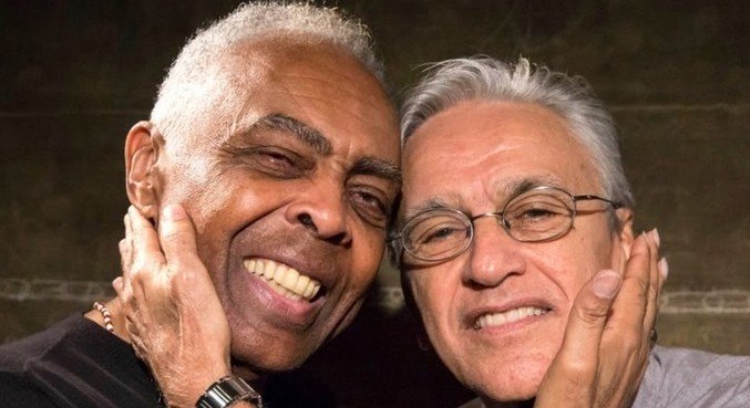 Gilberto Gil prestou homenagem a Caetano Veloso nas redes sociais