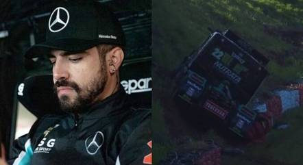 Caio Castro sofreu acidente na Copa Truck
