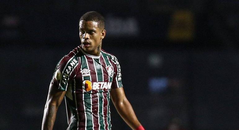 Caio Paulista em partida pelo Fluminense