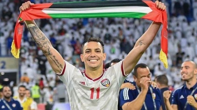Caio tem presença constante nas convocações da sua seleção. Todavia, o Emirados Árabes precisa passar pela Austrália e pelo Peru na repescagem para ir para a Copa do Mundo.