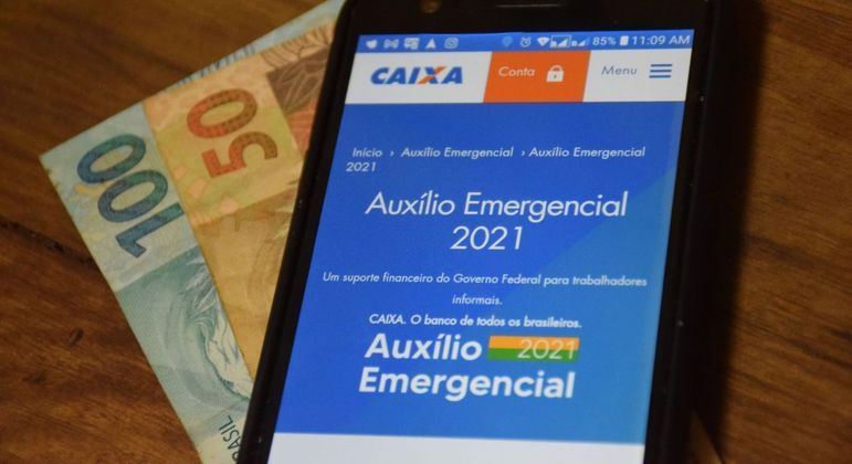 Valor médio do auxílio emergencial 2021 é de R$ 250