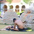 São Paulo deve ter calorão e chuvas intensas hoje; máxima será de 35°C (Edu Garcia/R7 - 23.8.2023)