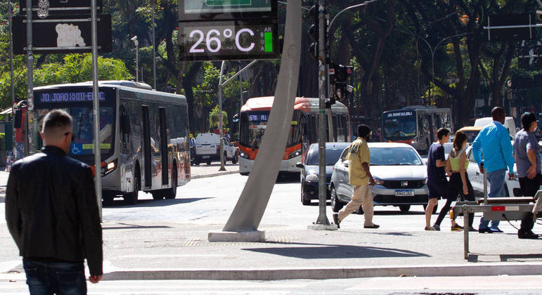 Fim de semana deve ser de calor na cidade de São Paulo
