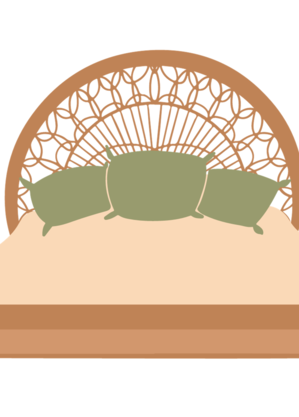 Eu me separei e acabei com uma cama amarrada nas minhas costas. Fazer o quê? Era herança de família