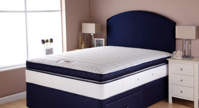 Cama box com gaveta embutida Foto de The World of Beds