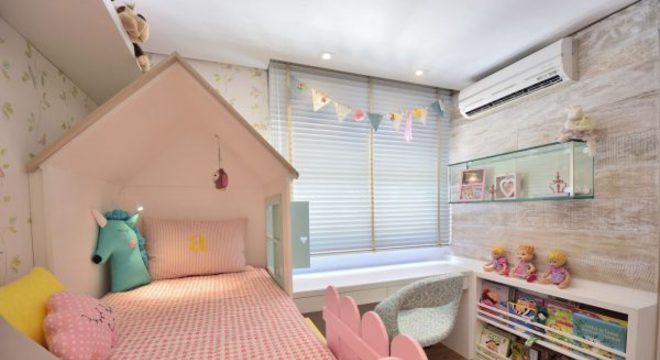 cama infantil com dossel