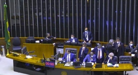 Sessão plenária da Câmara dos Deputados