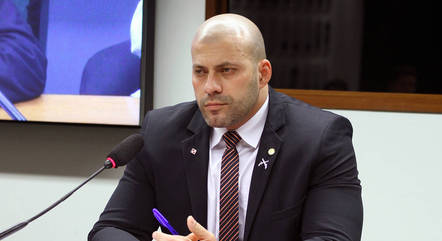 Na imagem, deputado federal Daniel Silveira (PSL-RJ)