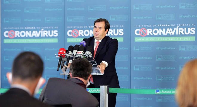 O presidente da Câmara dos Deputados, deputado Rodrigo Maia