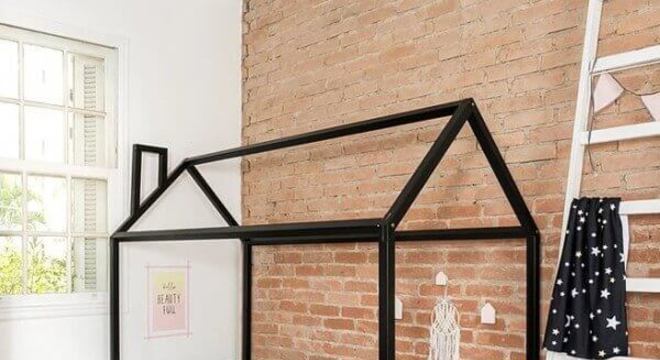 camas com formato de casinha