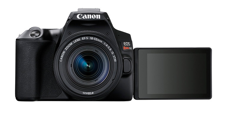 Canon EOS Rebel SL3 com Lente EF-S 18-55mm