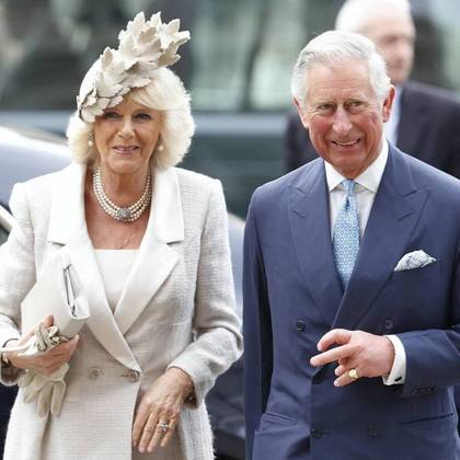 Camilla e príncipe Charles