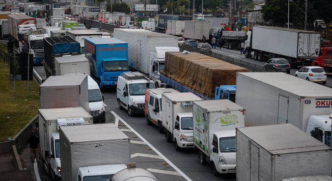 Caminhoneiro fizeram paralisação durante toda a semana