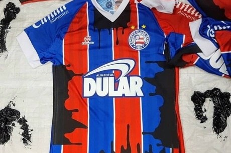 Camisa do Bahia que vai ser usada contra o Ceará