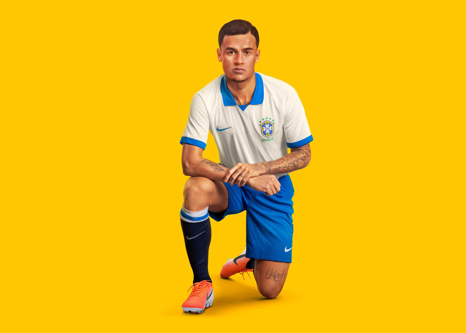 camisa seleção brasileira branca nike