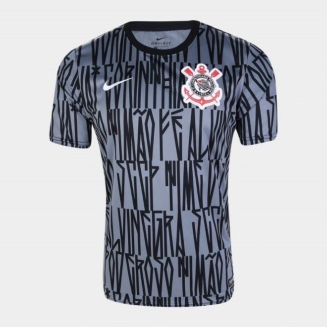 Camisa corinthians deals grafite e laranja