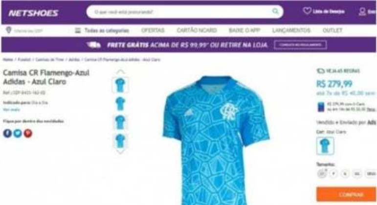 Camisa de goleiro do Flamengo (2022)