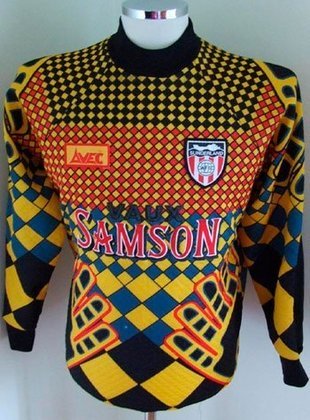 Camisa de goleiro do Sunderland (ING) de 1994.