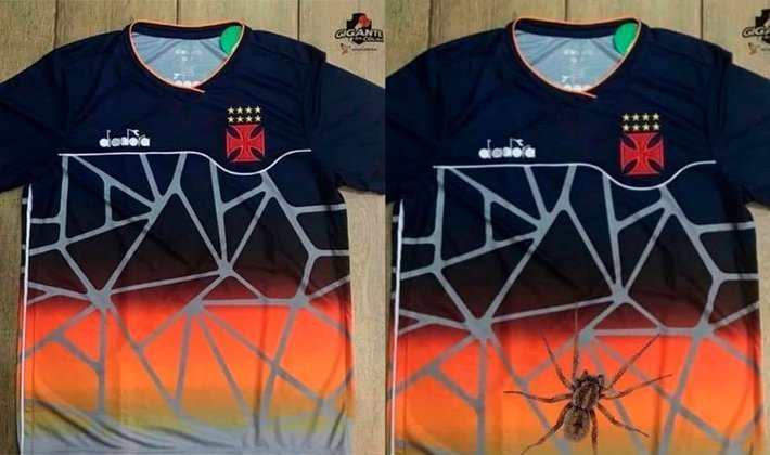 Camisa de treino do Vasco feita pela Diadora (Junho/2018)