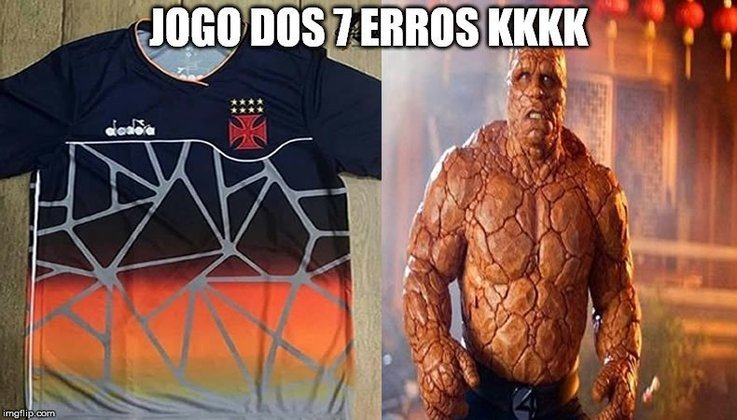 Camisa de treino do Vasco feita pela Diadora (junho/2018)
