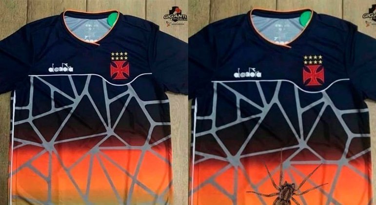 Camisa de treino do Vasco feita pela Diadora (Junho/2018).