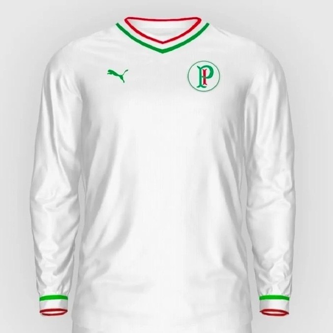 Camisa especial aos sócios do Palmeiras inspirada na camisa de 1937 do clube