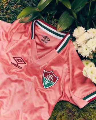 Camisa lançada para o Fluminense - Fornecedora de material esportivo: Umbro.
