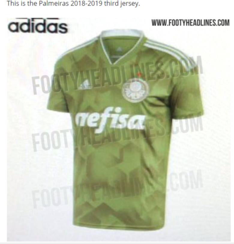 camisa palmeiras iii 2018