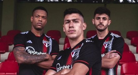 Nova camisa III do São Paulo para o restante da temporada