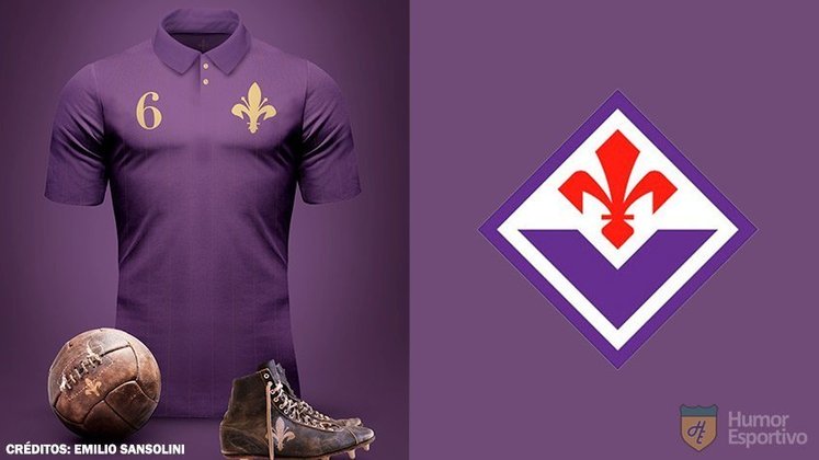 Camisas clássicas do futebol: Fiorentina.