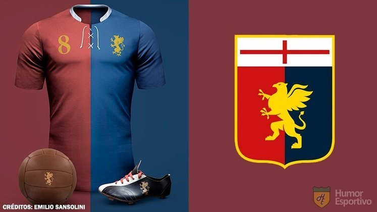 Camisas clássicas do futebol: Genoa.