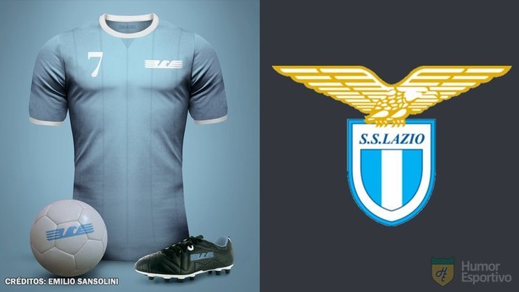 Camisas clássicas do futebol: Lazio.