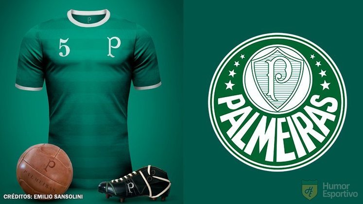 Camisas clássicas do futebol: Palmeiras.
