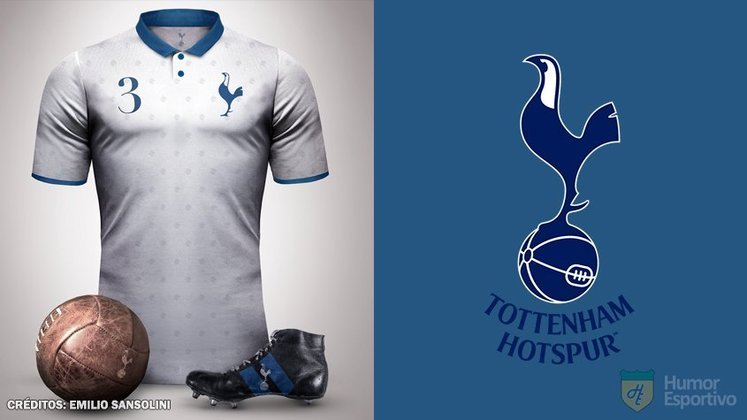 Camisas clássicas do futebol: Tottenham.