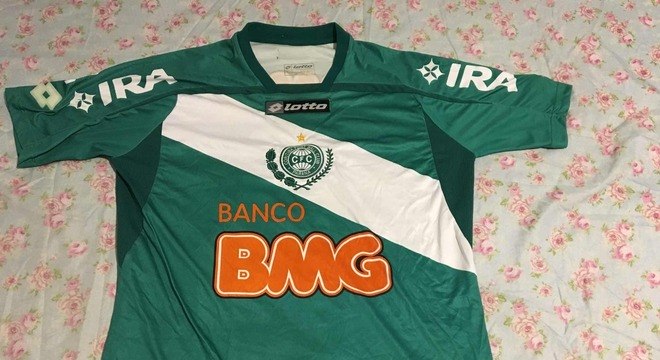 Camisas dos times da atual Serie A em 2010: Coritiba