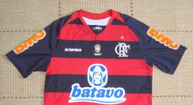 Camisas dos times da atual Serie A em 2010: Flamengo