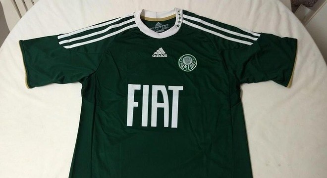 Camisas dos times da atual Serie A em 2010: Palmeiras