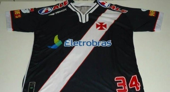 Camisas dos times da atual Serie A em 2010: Vasco