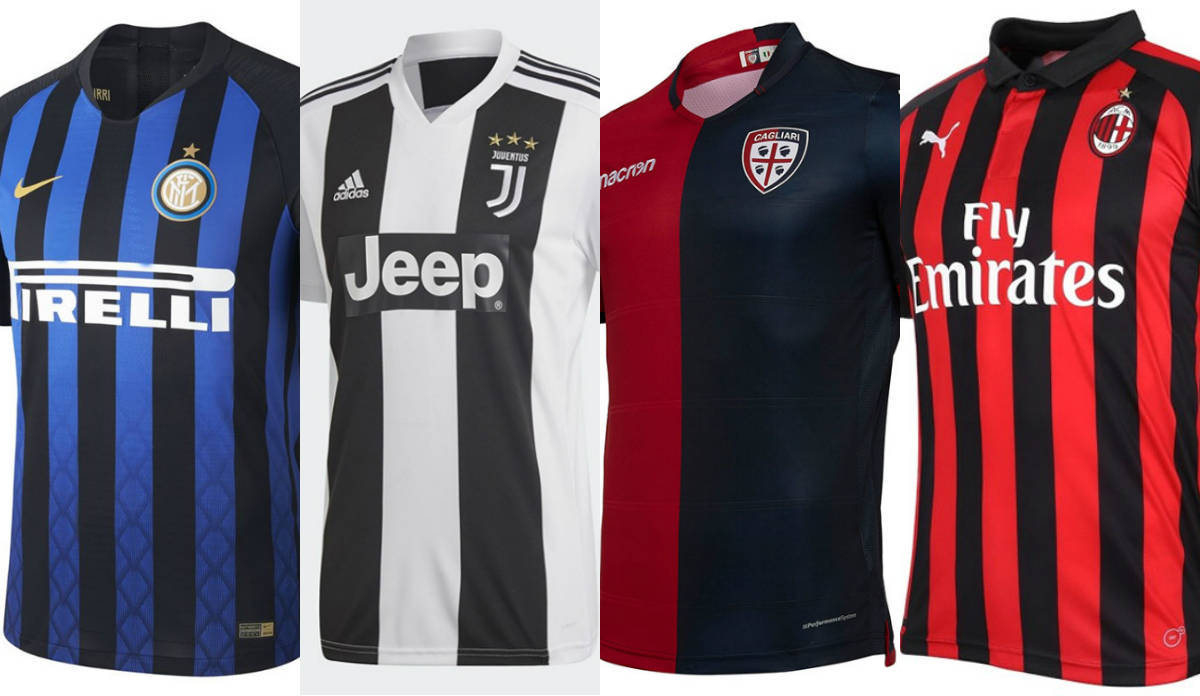 Confira as camisas mais bonitas do Campeonato Italiano 2018/2019 - Fotos - R7 Futebol