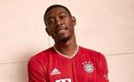 Até mesmo alguns jogadores do Bayern já testaram. Na foto, Alaba aparece no estilo com o novo uniforme