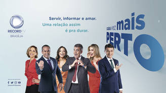 Record TV Brasília estreia a campanha 'Cada vez mais perto' (Record TV Brasília )