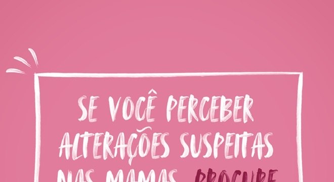 Campanha de preveno ao cncer de mama do Outubro Rosa / Reproduo