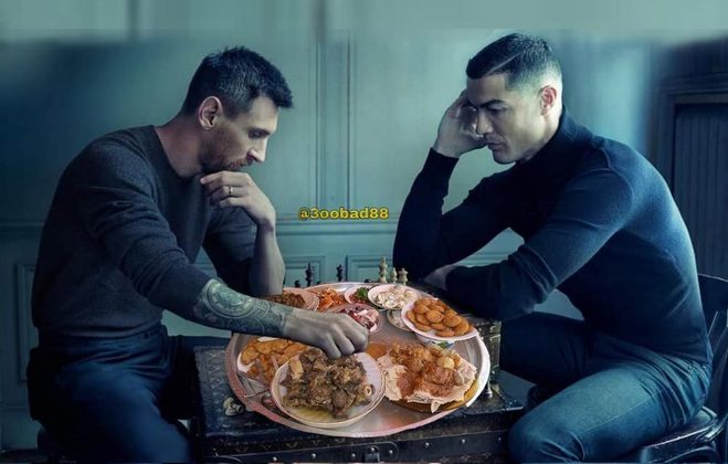 Messi e Cristiano Ronaldo protagonizam campanha da Louis Vuitton