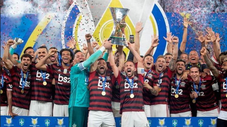 Campeonato Brasileiro 2019 - Com uma campanha histórica, com recorde de pontos na Série A, com 20 clubes, o Flamengo conquistou o hepta do Brasileirão. Foi o primeiro título com o técnico Jorge Jesus