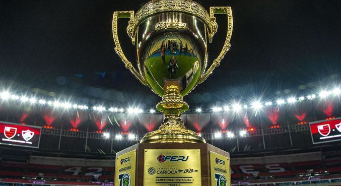 Taça do Campeonato Carioca 2020, vencido pelo Flamengo