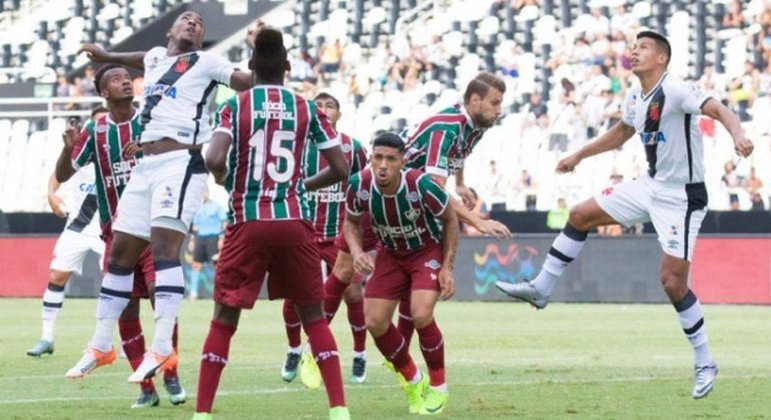 Campeonato Carioca 2017: Vasco 0x3 Fluminense - Estádio Nilton Santos - Gols: Wellington Silva, Henrique Dourado e Marcos Jr. 