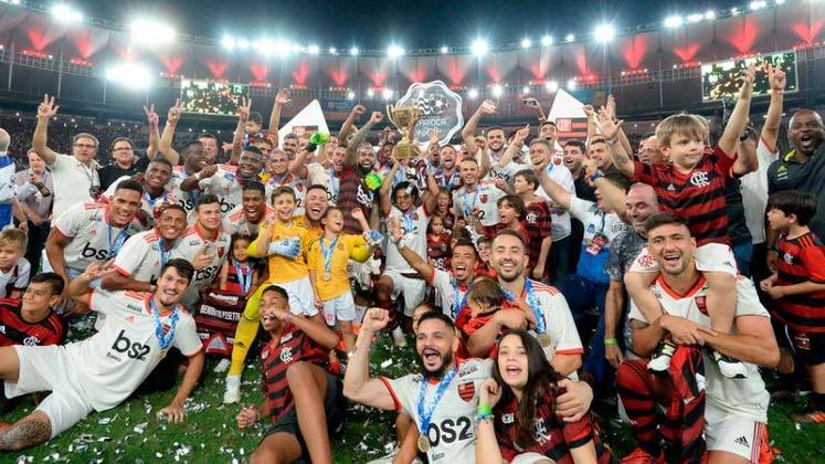 Campeonato Carioca 2019 - Com duas vitórias por 2 a 0 sobre o Vasco, no Maracanã, o Flamengo conquistou o 35º Estadual de sua história, sob o comando de Abel Braga