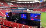 Estádio Mané Garrincha foi preparado para receber diversos ambientes da Campus Party Brasília