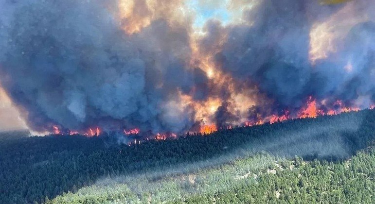 Dezenas de focos de incêndio na Columbia Britânica preocupam o governo canadense