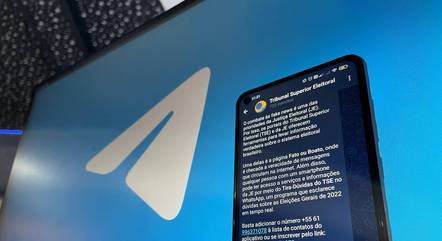 Telegram está sujeito a multa de R$ 1 milhão por dia